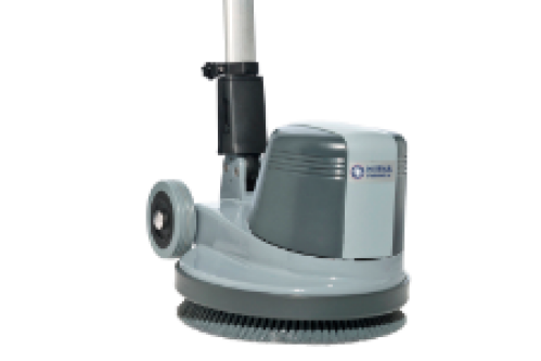 De Nilfisk FM400H eenschijfsmachine (boenmachine) is ideaal voor hoogtoeren boenen en sprayreinigen van harde vloeren