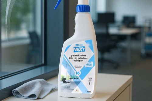 glasreiniger op basis van enzymen