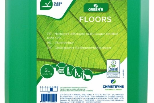 vloerreiniger green-r floors Hoog geconcentreerd, laagschuimend product voor reiniging van vloer neutraal