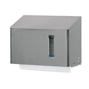 Handdoek dispenser rvs  klein zeer strakke uitstraling Santral, handdoekdispenser 21412267 rvs