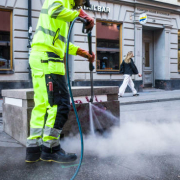 hoge druk reinigers Nilfisk warm en koud