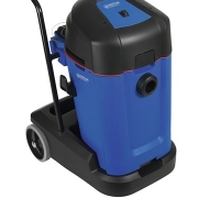 waterzuiger Maxxi II Dubbel filtersysteem voor zowel nat als droog reinigen · Scharnierende motorkop zorgt voor het makkelijk en moeiteloos legen · RVS buizen ·