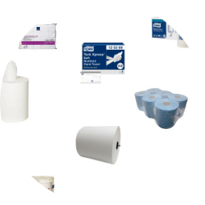 toiletpapier,poetsrollen ,handdoekjes, servetten,industrierollen,sachetto's,placemads