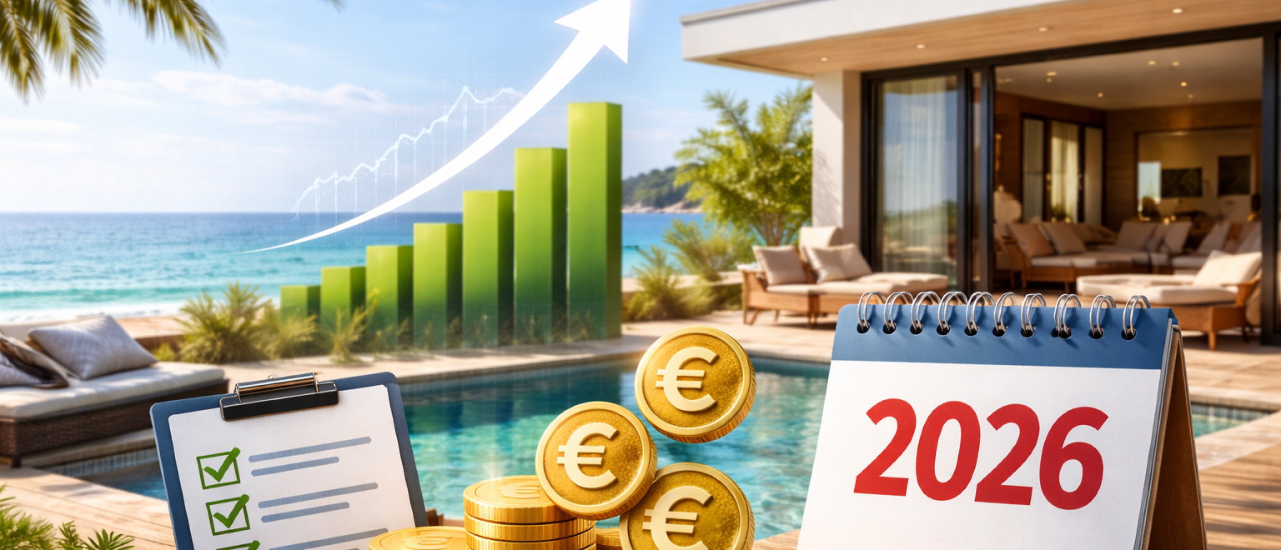 Rendement vakantiewoningen in 2026: wat kun je echt verwachten?