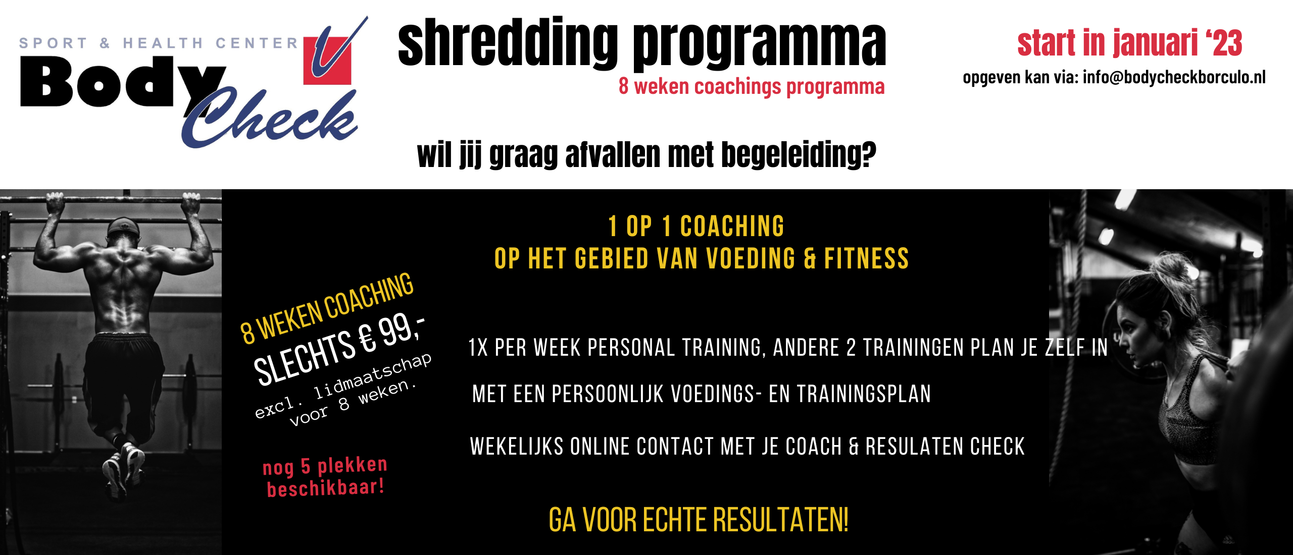 Shredding programma start in januari weer!