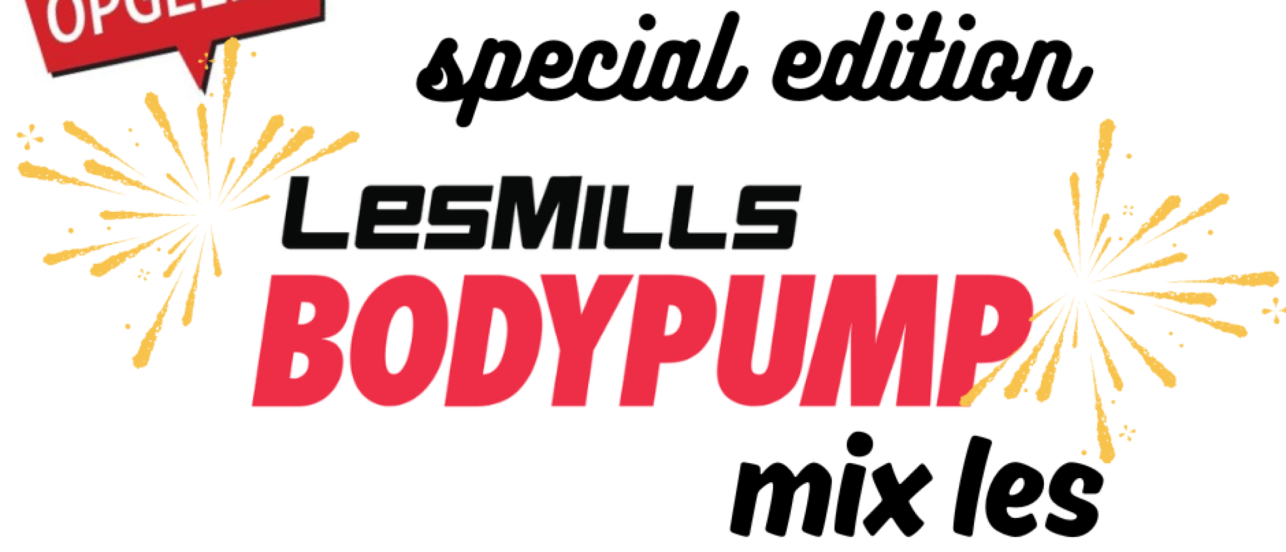 Speciale editie Bodypump les