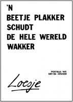 Loesje poster