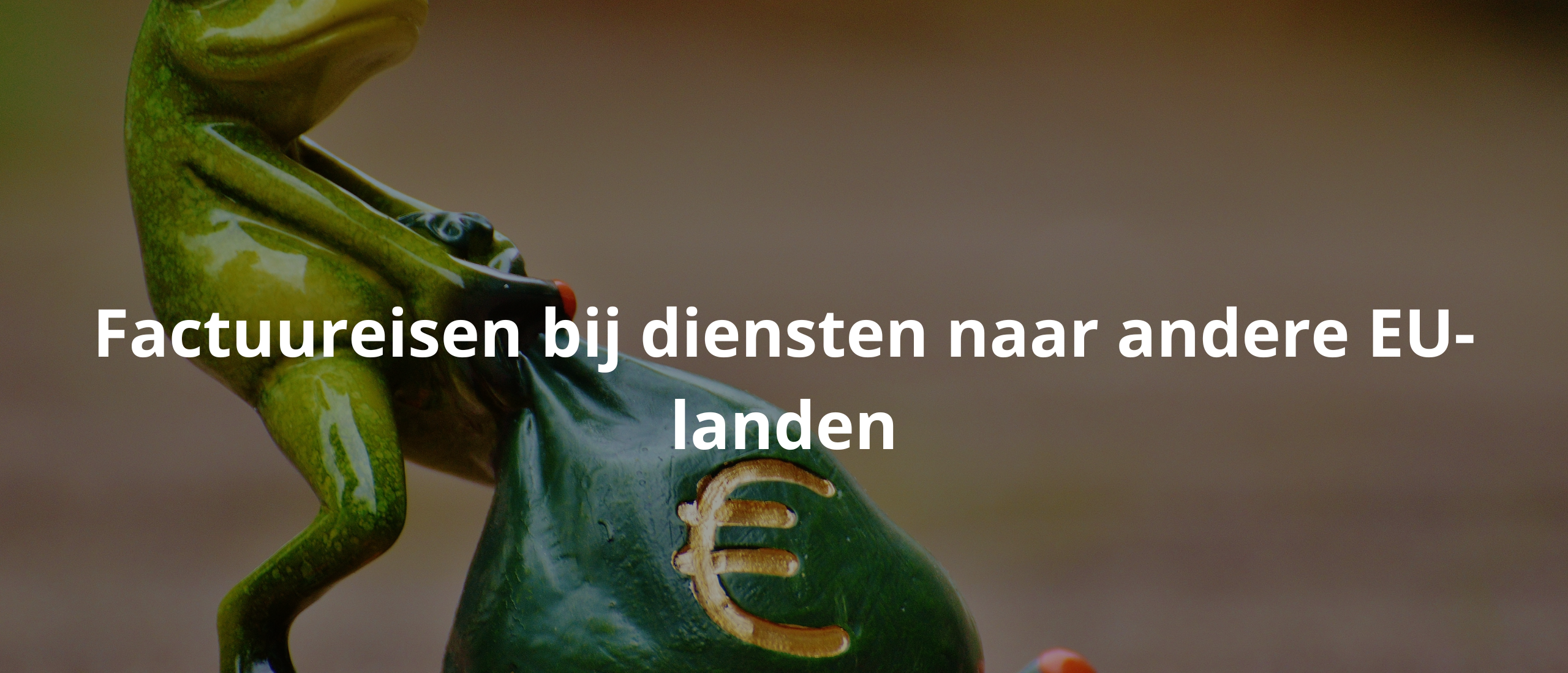 Factuureisen bij diensten naar andere EU-landen