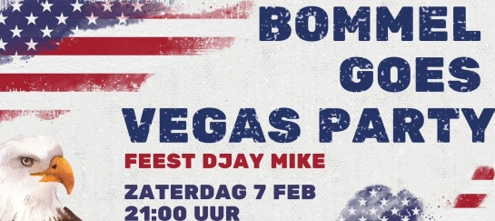 Bommel goes Vegas party