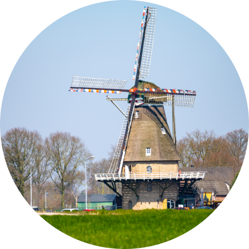 Groepsaccommodatie Brabant, windmolen
