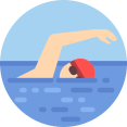 groepsaccommodatie-45-personen-swimming