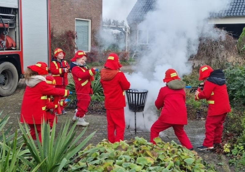Brandweerman Sam in het echt nadoen
