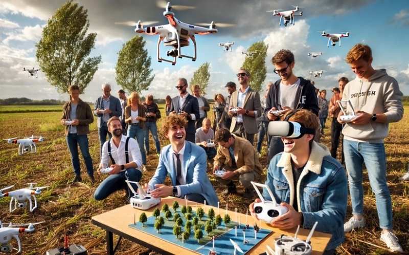 Creatief Drone bedrijfsuitje