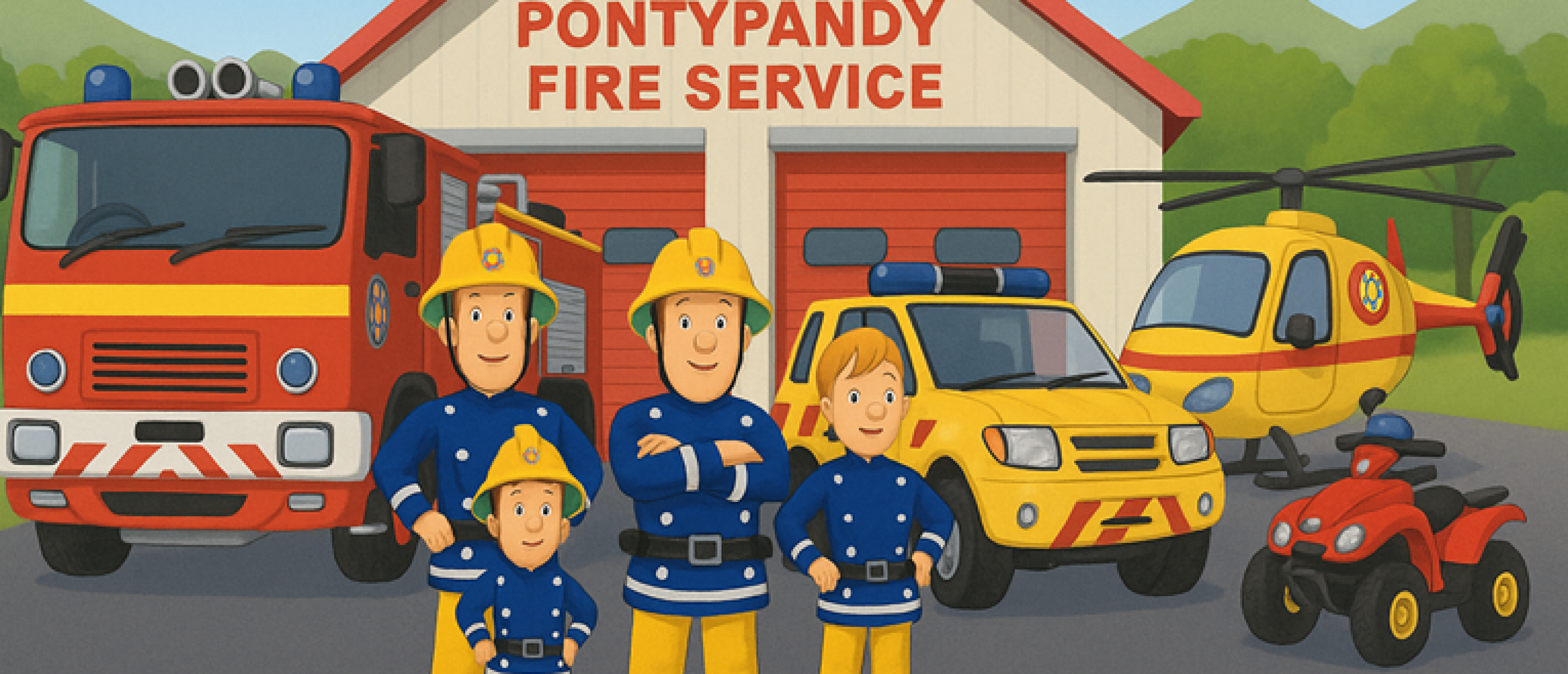 Welke voertuigen gebruikt Brandweerman Sam? Verken de volledige vloot van Pontypandy 