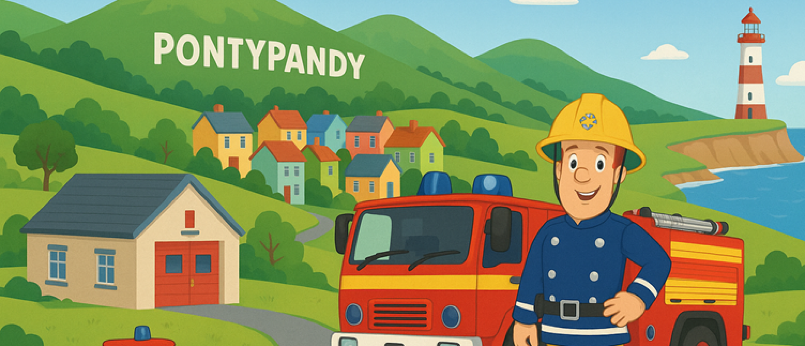 Waar ligt Piekepolder (Pontypandy) eigenlijk? Ontrafel het mysterie van Brandweerman Sam 