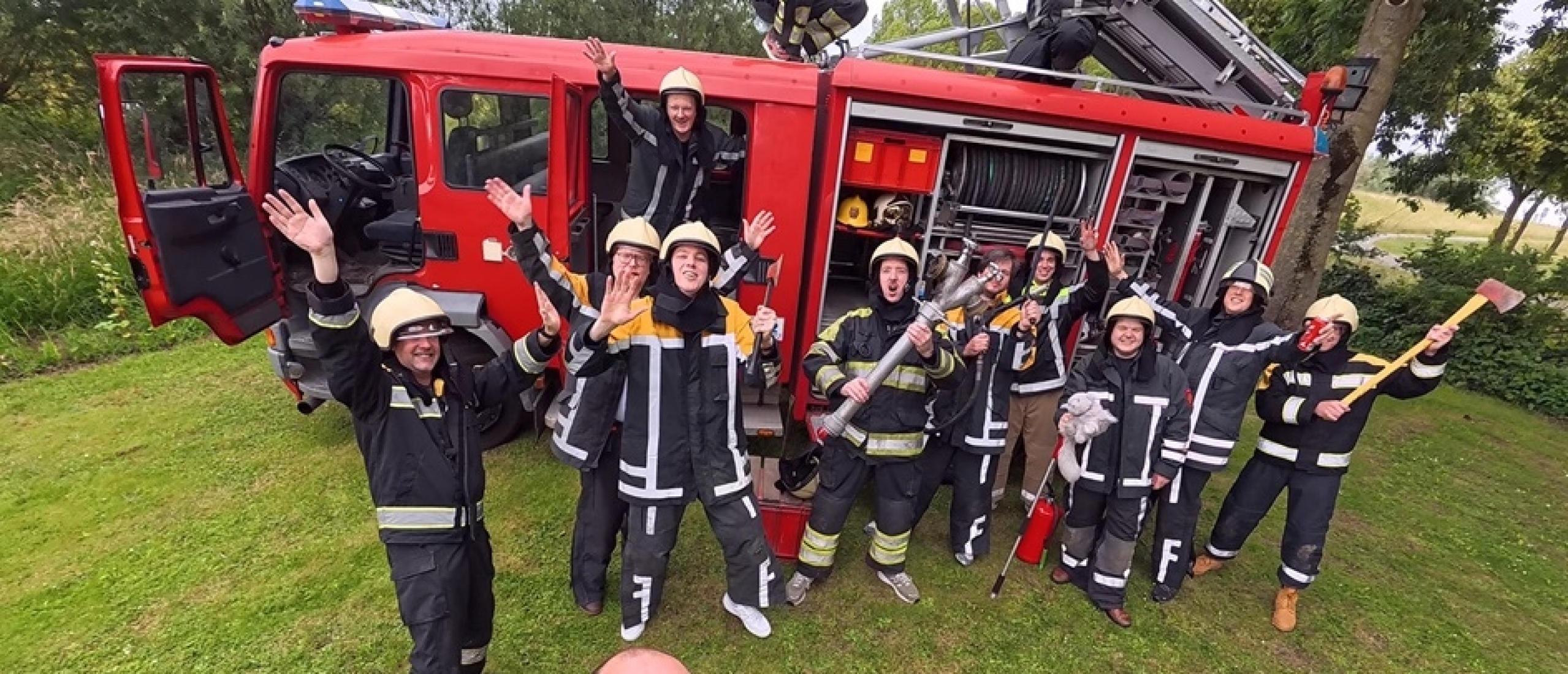 Samenwerken als echte brandweermannen: het ultieme teamuitje!