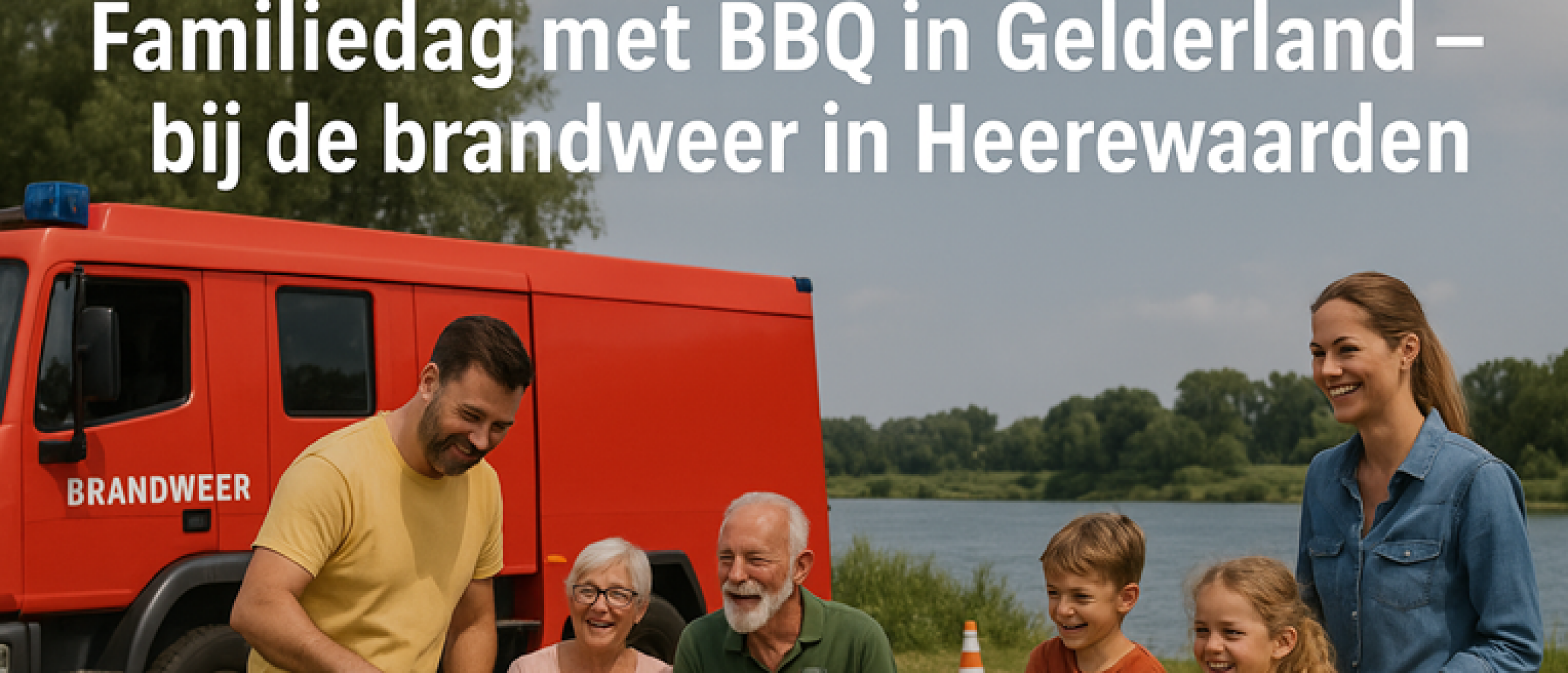 Familiedag met BBQ in Gelderland