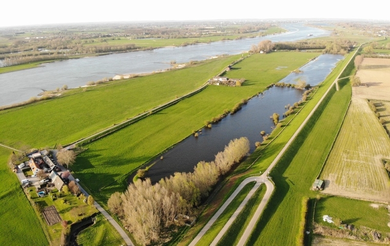 Dijkenlandschap in Gelderland