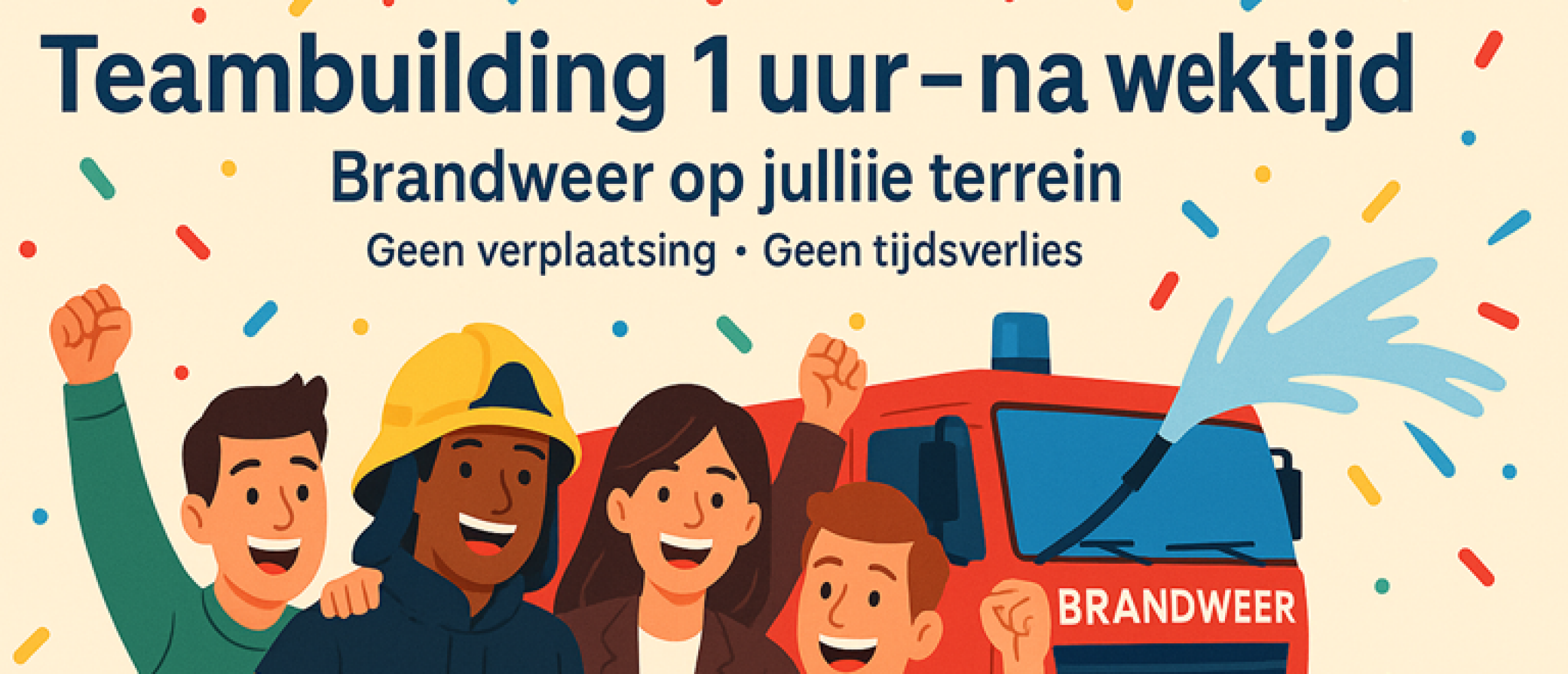 Teambuilding 1 uur in Den Bosch (na werktijd) – wij komen naar jullie (of jullie naar Heerewaarden)