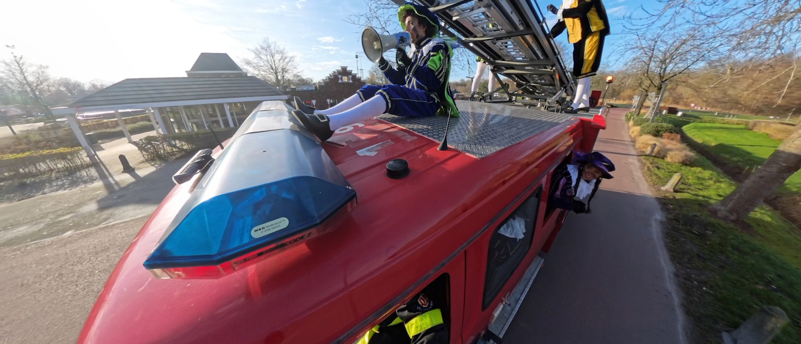 Grappig vervoer huren β arriveer met een glimlach in een echte brandweerauto! ππ