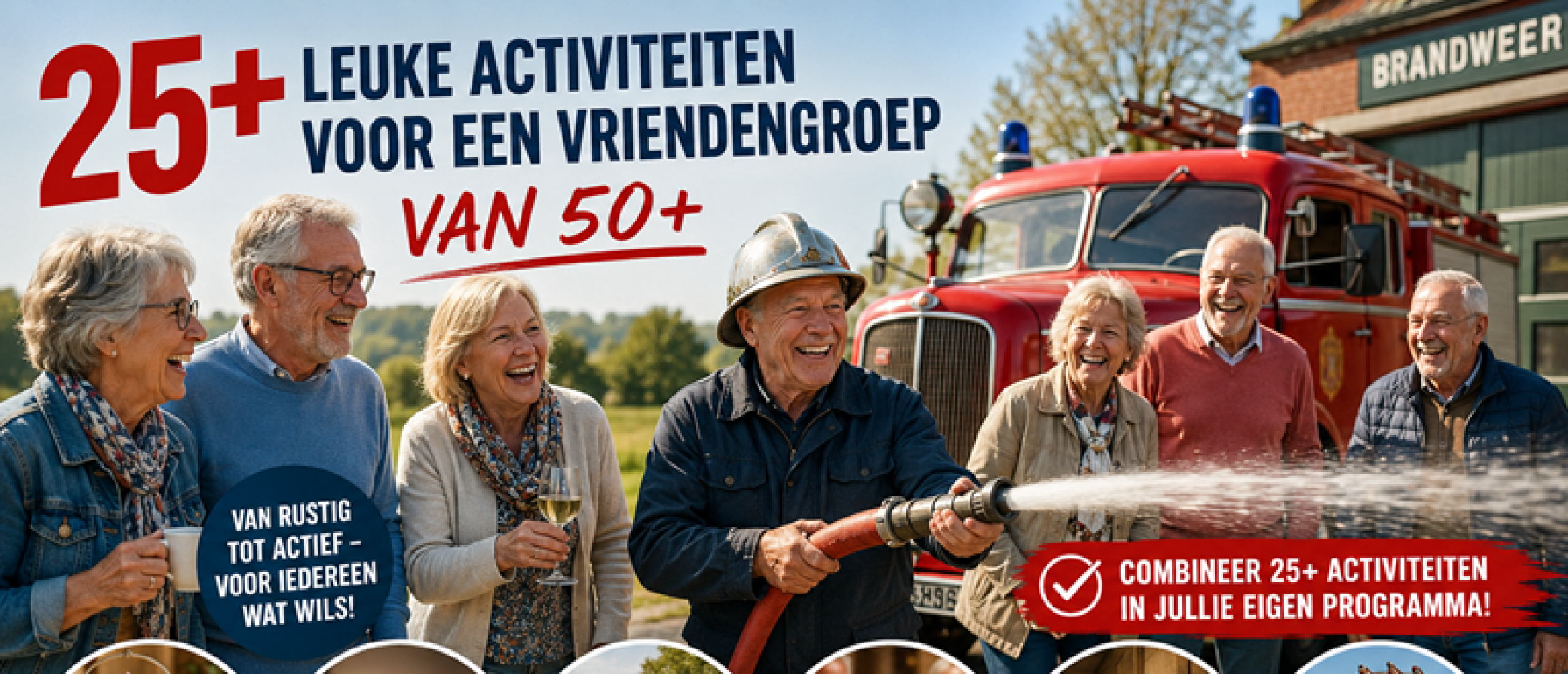 25 activiteiten vriendengroep 50plus