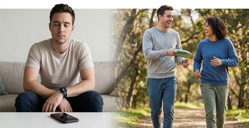 Waarom een digitale detox niet werkt (en wat wel helpt) Minder schermtijd of mediteren helpt vaak niet omdat je hoofd ‘aan’ blijft staan. Ontdek waarom actieve, fysieke ontspanning de echte sleutel is tot mentale rust.