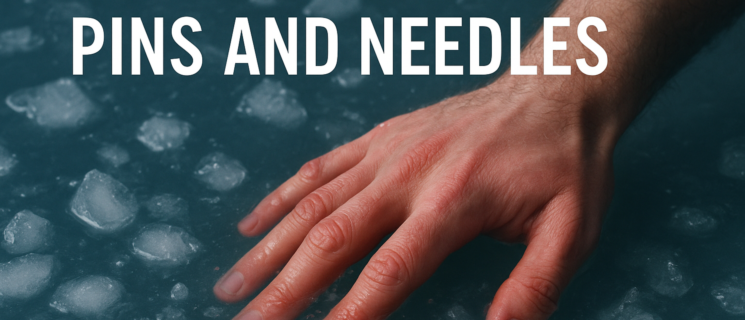 ijsbad gevoel van naalden