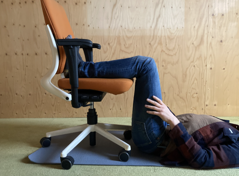 Psoas ontspanningsoefening