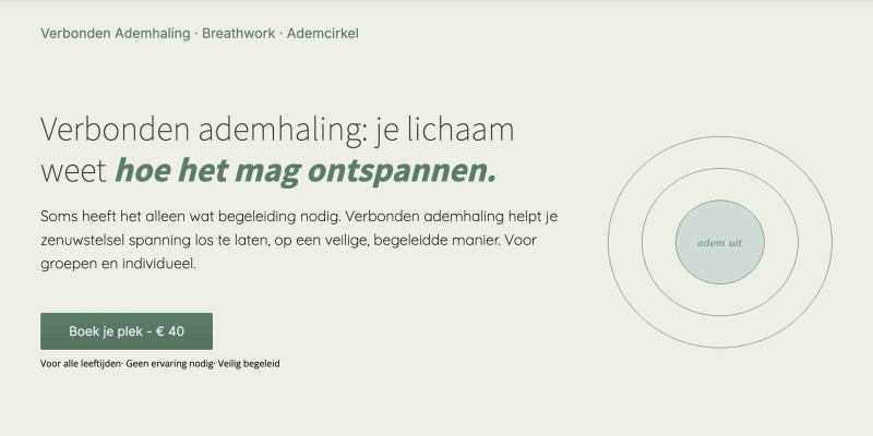 verbonden ademhaling