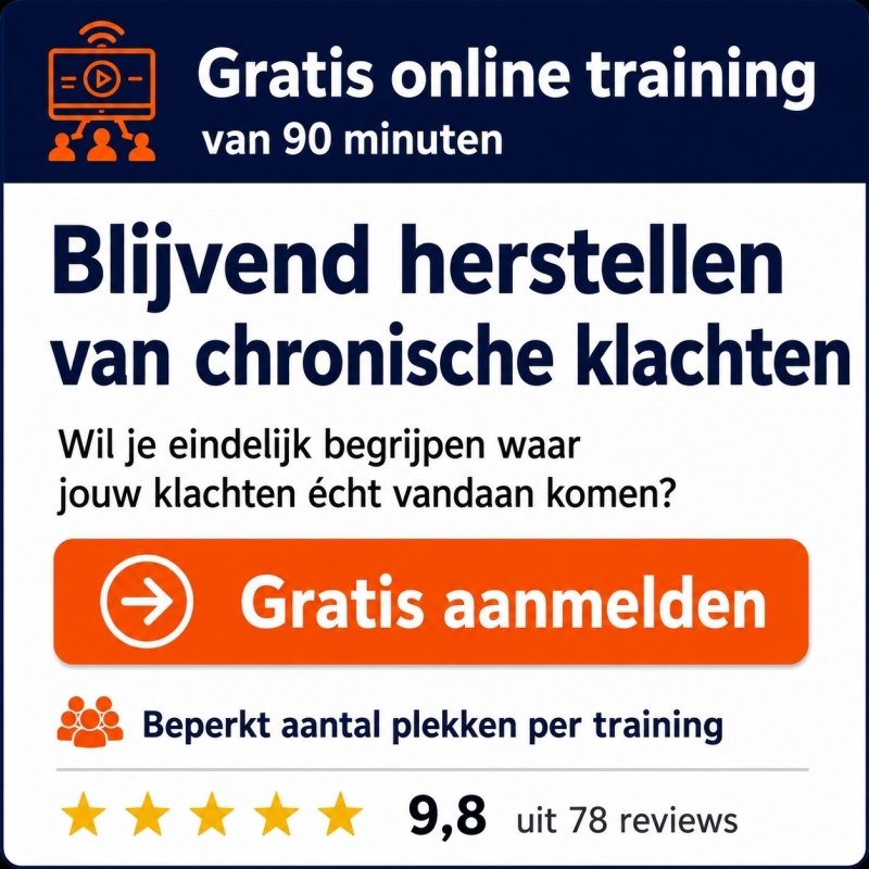 Online training oplossing voor chronische klachten Online training oplossing voor chronische klachten