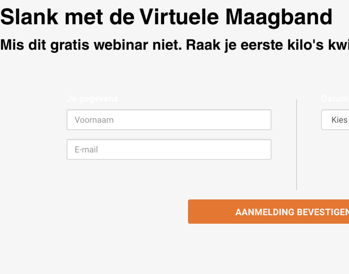 webinar afslanken hypnose