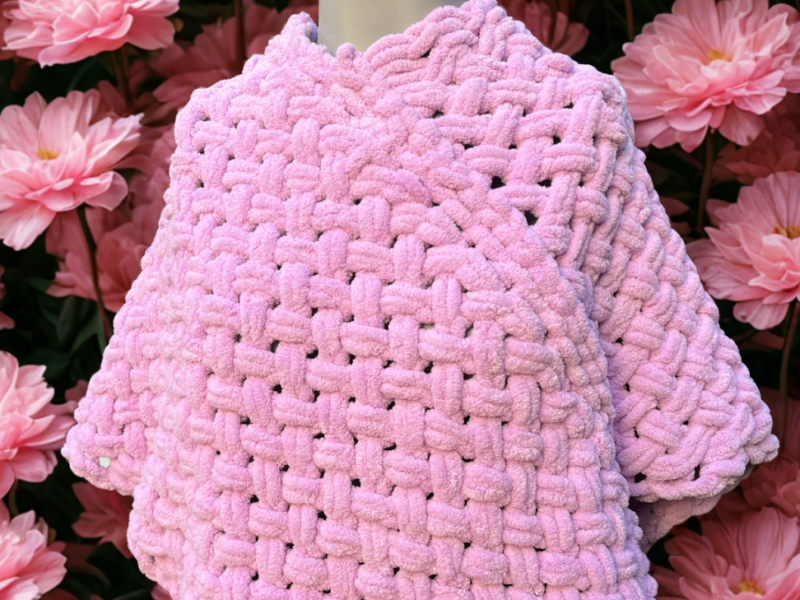 Poncho visgraat Puffy breien - Breivrienden Poncho visgraat Puffy breien - Breivrienden