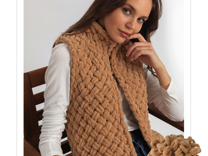 Vestje visgraatsteek Alize Puffy