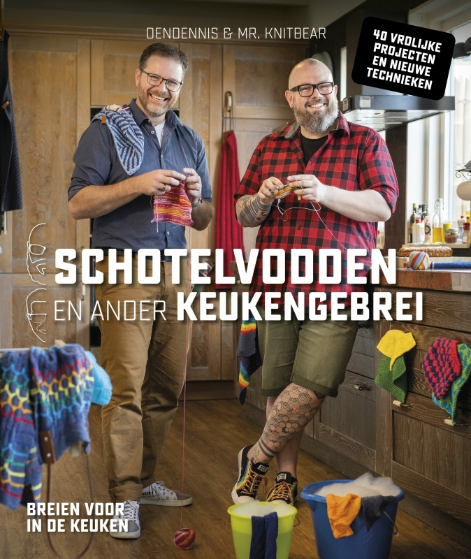 Breiboek Schotelvodden en ander keukengebrei door Dendennis en Mr. Knitbear.