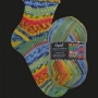 Opal 4-draads sokkenwol Hundertwasser 3200 Kuss im Regen