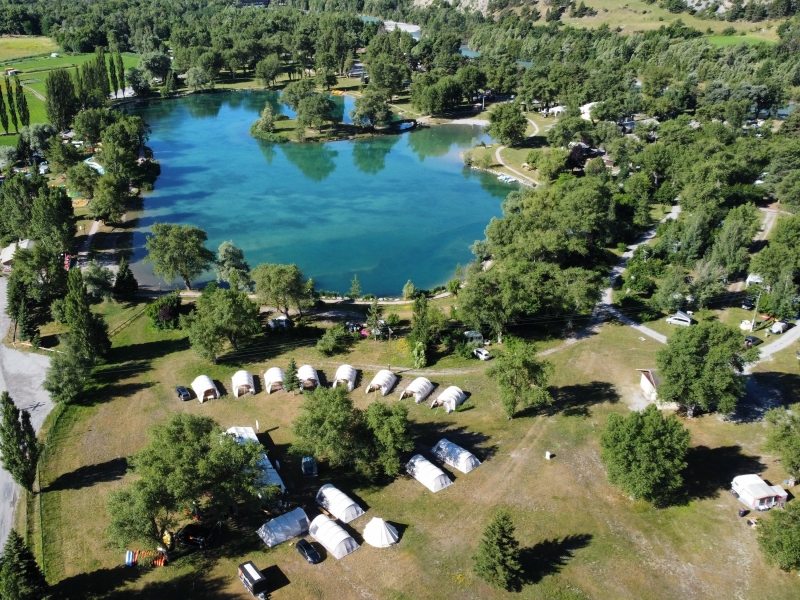 camping guillestre les iscles du lac Eygliers franse Alpen Frankrijk