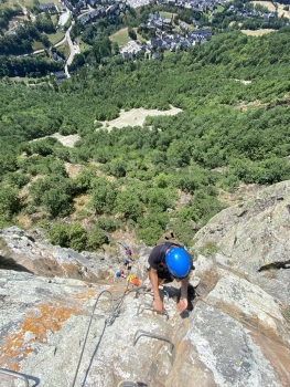 spaanse pyreneeën spanje klettersteigen collegats sort via ferrata