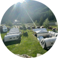 tenten kamperen Aosta