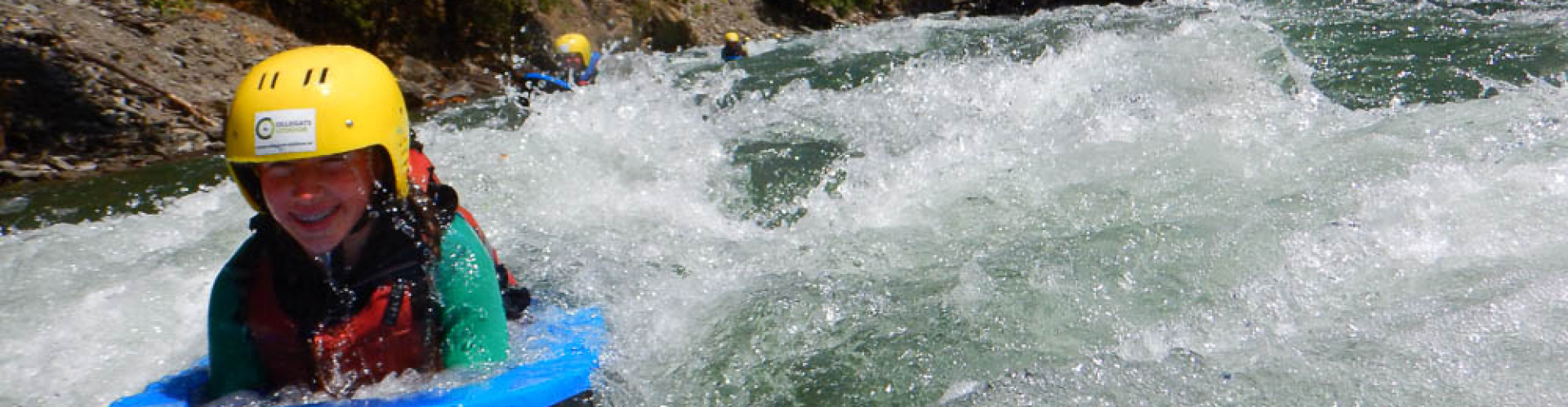hydrospeed rivier collegats wild water spanje pyreneeen gezinsvakantie multi-actief