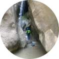 waterval canyon abseilen