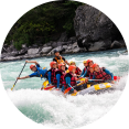 Durance Guillestre Franse Alpen wildwater raft adrenaline rabioux gat van Frankrijk gezinsvakantie actieve