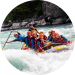 Durance Guillestre Franse Alpen wildwater raft adrenaline rabioux gat van