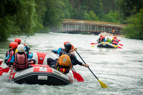 sava dolinka varen rivier raften actief peddelen