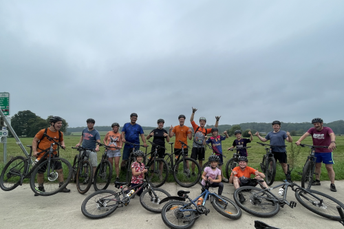 fietsen gezinnen Ardennen
