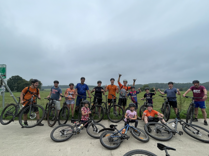 mtb Deulin fietsen gezinnen Ardennen