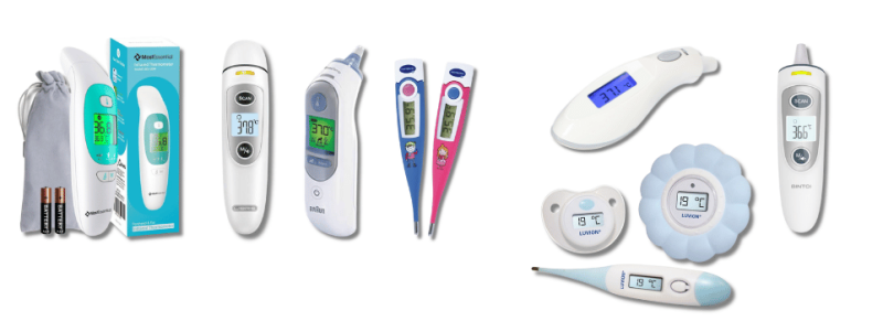 Beste thermometers baby 2024