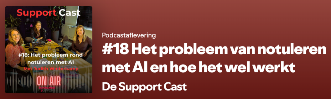 Podcast Notuleren met AI null
