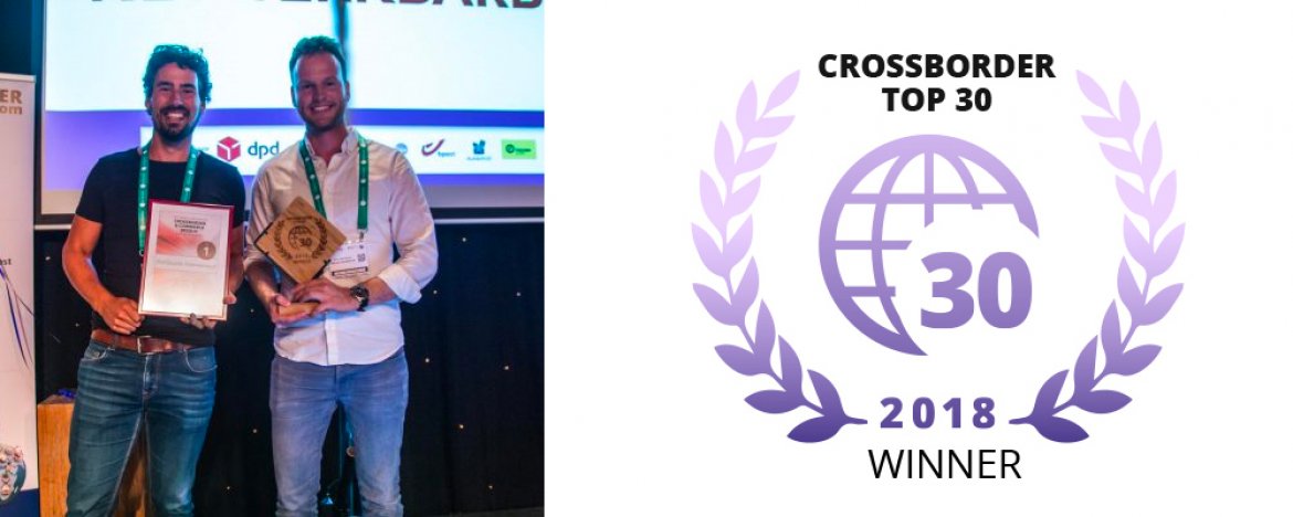 DisQounts wint Crossborder Top30 en is snelst groeiende crossborder E-Commerce bedrijf van Nederland!