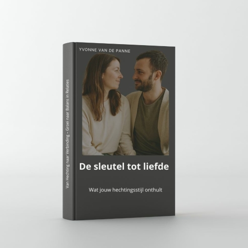 Omslag van het gratis e-book over hechtingsstijlen in relaties, aangeboden door Buro van de Panne. Leer hoe jouw hechtingsstijl invloed heeft op je relaties en hoe je verbinding kunt versterken.