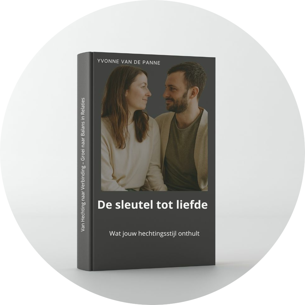 Omslag van het gratis e-book over hechtingsstijlen in relaties, aangeboden door Buro van de Panne. Leer hoe jouw hechtingsstijl invloed heeft op je relaties en hoe je verbinding kunt versterken.